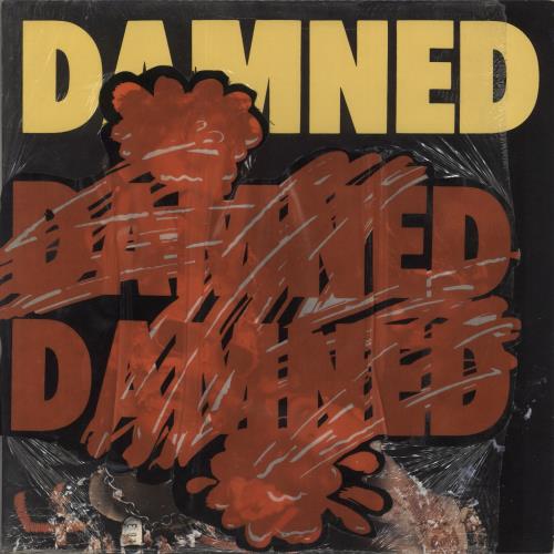The Damned Damned Damned Damned - Hot Rods sleeve + Front Sticker